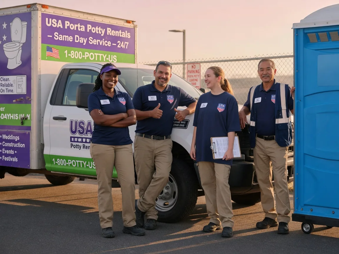 Porta Potty Rental company in Mckinney, TX